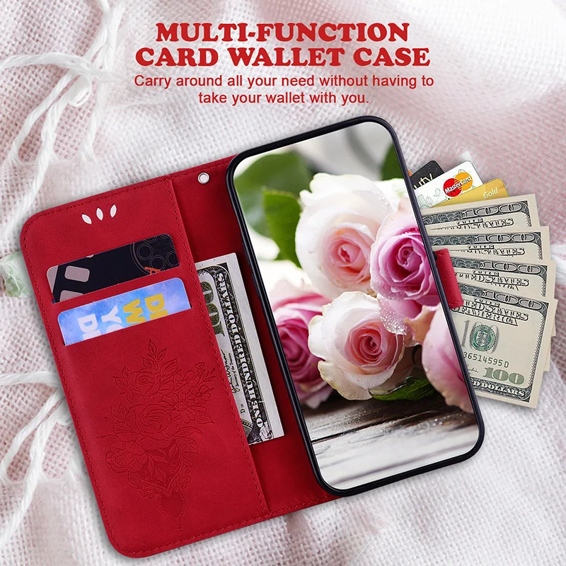 Premium Flip Leather Magnetic Phone Case - Sleek and Durable Design