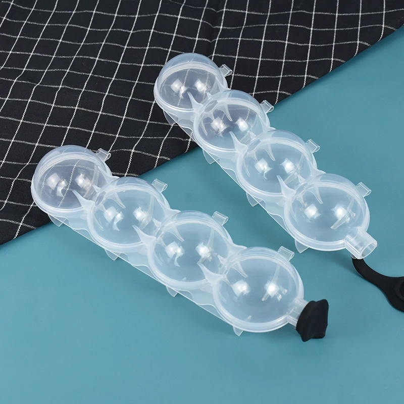 Kitchen Ice Box Round Ice Hockey Mold Whisky Cocktail Vodka Ball Mould Bar Party Kitchen Box Cream Maker Tool