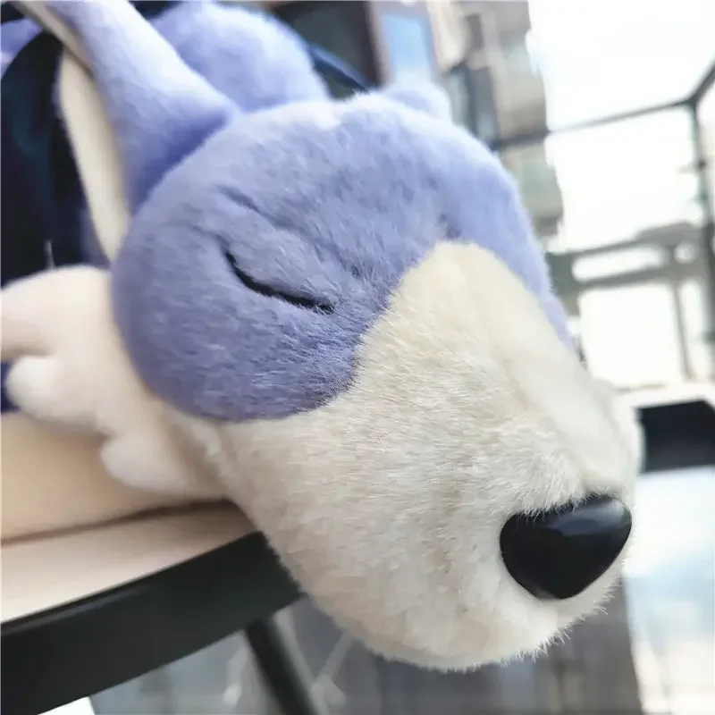 60cm Original Monster Hunter Rise Palamute Plush Cushion Pillow Children's Cute Plush Doll Christmas Gift Home Decoration 4