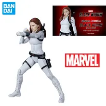 

Original BANDAI SHF Marvel The Avengers Black Widow Anime Action Figures Model Collection Doll Toys for Kids Exquisite Gifts Toy