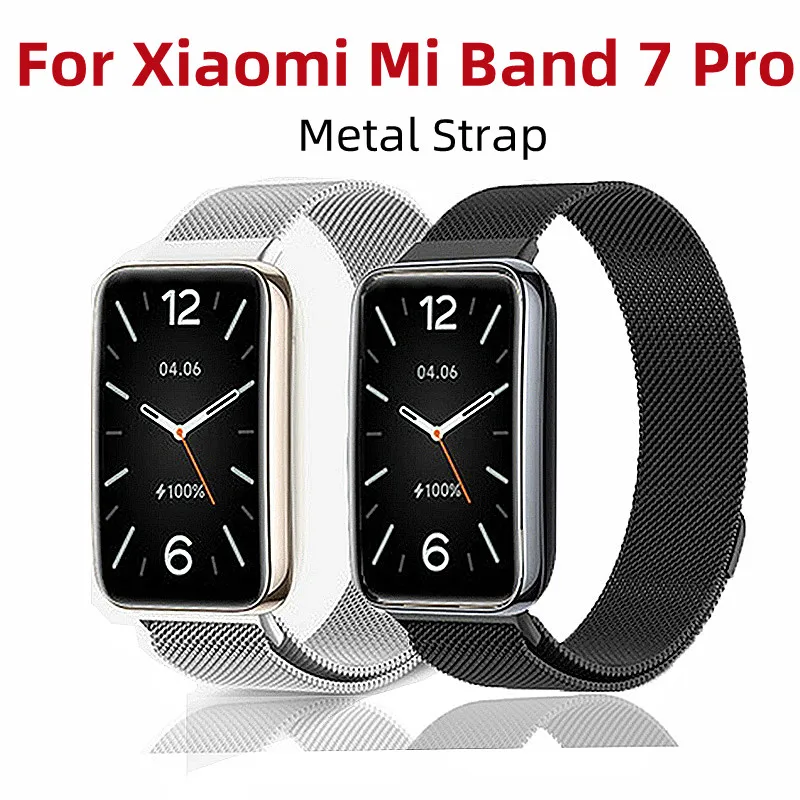 

Metal Strap For Xiaomi Mi Band 7 Pro Bracelet Screwless Stainless Steel Watchband For Xiaomi Mi band 7Pro mi band 7 pro Straps