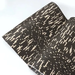 L:2.5meters Width:550mm T:0.25mm Black And White Classic Starry Dots Wood Veneer Home Design High-end fashion Decoration