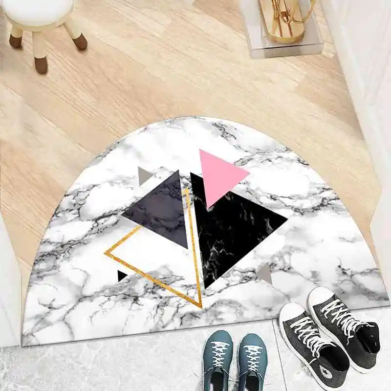 

Bedroom floor mat Bathroom anti slip foot mat Grey