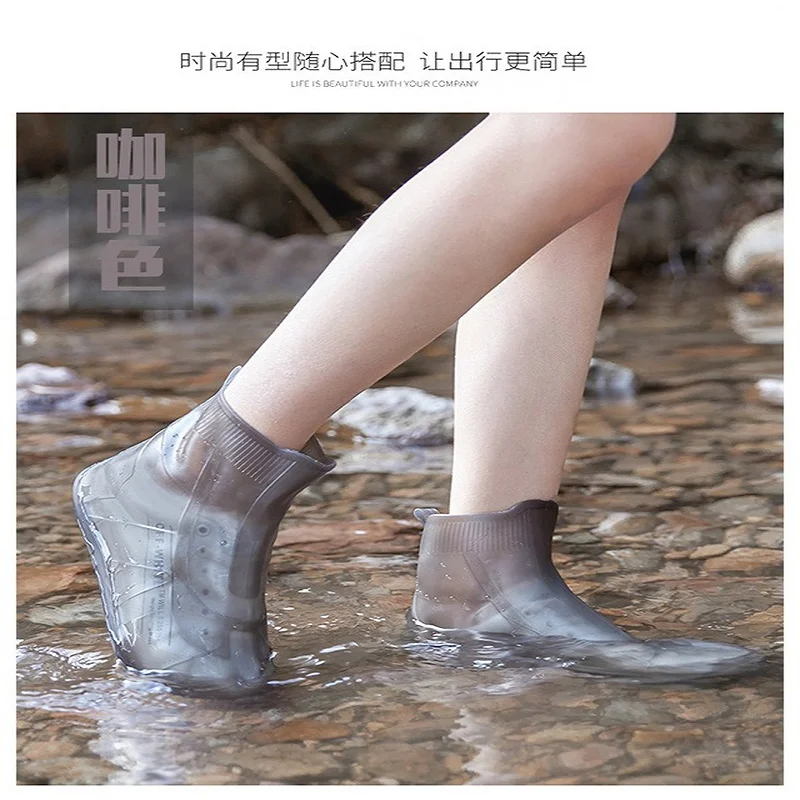 High Quality New Rain Boots Waterproof Silica Gel Boots Non-slip