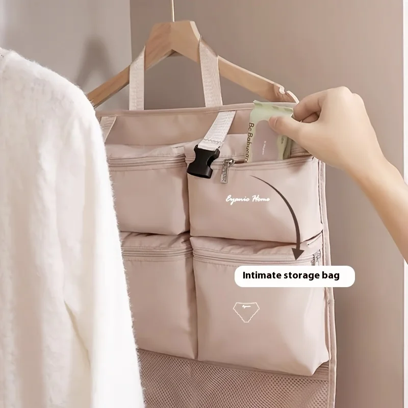 Compact Travel Packing Cube with 6 Compartments for Clothing and Accessories Storage