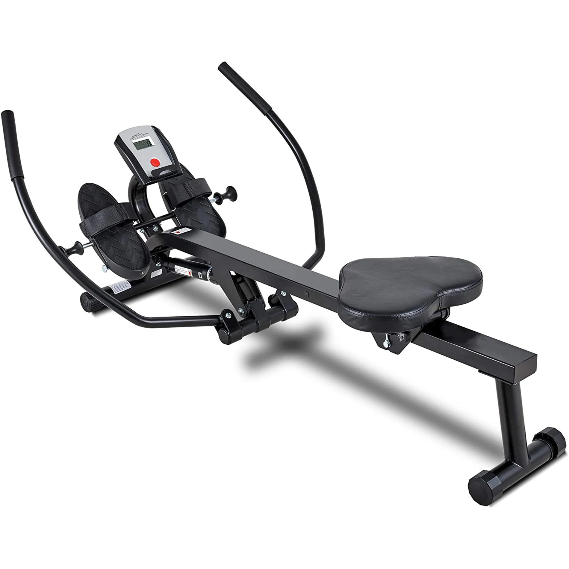 

Magnetic resistant foldable rowing machine