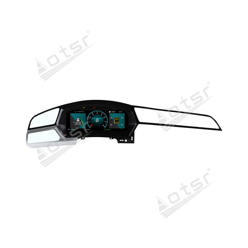 12.3인치 LCD AI 디지털 클러스터 폭스바겐 투란 L 2016-2022 대시보드 가상 계기판 자동차 속도계 화면 HD