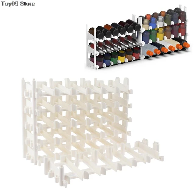 Plastic Model Paint Placement Rack Storage Box Composable Rack