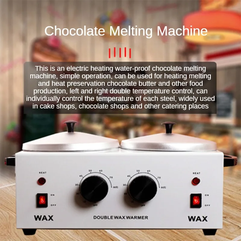 1PC Double Water-resisting Heated Chocolate Heatting Machine Chocolate Melt Pot Maker common like water for chocolate 1 cd