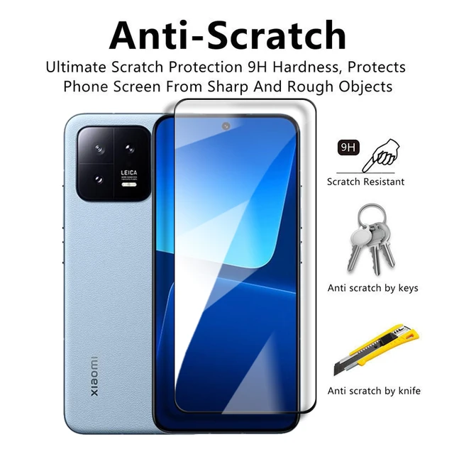 for Xiaomi 13T/13T Pro Screen Protector, 9H Hardness Anti-Scratch Tempered  Glass flim,Anti-Scratch (2 +2PACK)