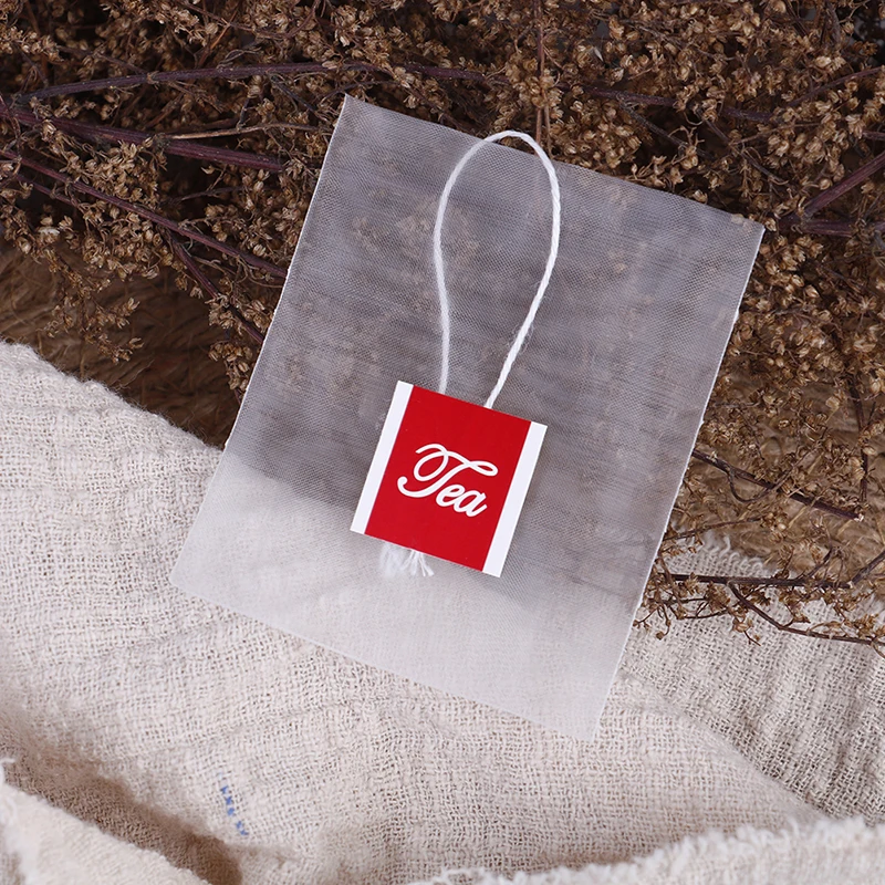 Tea Bag Infuser With String Heal Seal 7 x 6cm Sachet Filter Paper 100Pcs disposable tea bags disposable tea filter bags