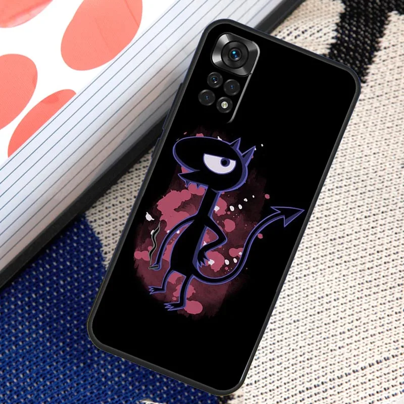 Funda de teléfono Devil divertida para Xiaomi Redmi Note 12, 12S