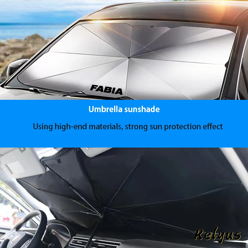 Car Windshield Sun Shade Covers Front Window Protector Parasol Anti-uv Car  Accessories For Skoda Fabia 1 2 3 MK1 MK2 MK3 - AliExpress