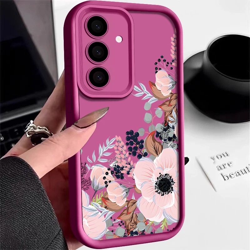 Shockproof Bumper Flower Phone Case