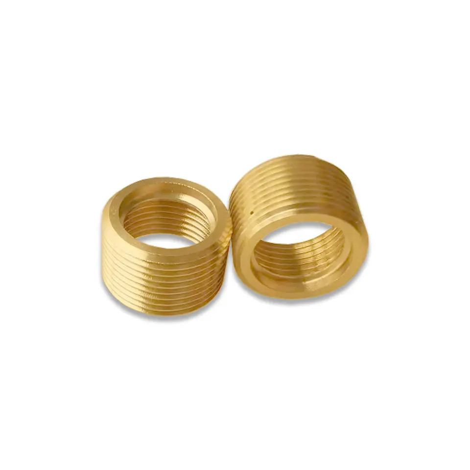 5pcs Thread adapter Internal Tooth M12 To External Tooth M14 M14 To M16 Pure Copper Brass Internal And External Tube Socket Screw