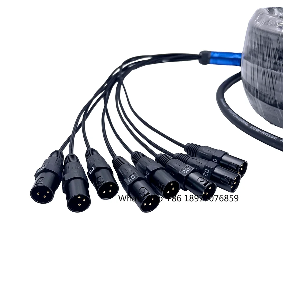 自作 8ch Neutrik XLRステージボックス 1m「タイムセール中」 自作 8ch