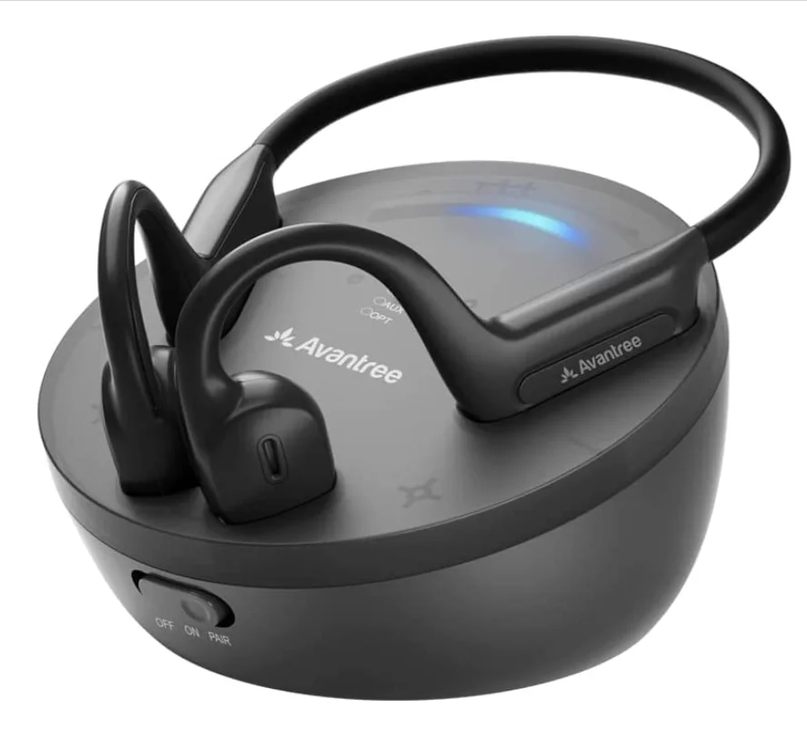 Avantree Audikast Plus - Transmisor Bluetooth 5.0 para TV con control de  volumen, adaptador de audio de baja latencia aptX para 2 auriculares  (óptico
