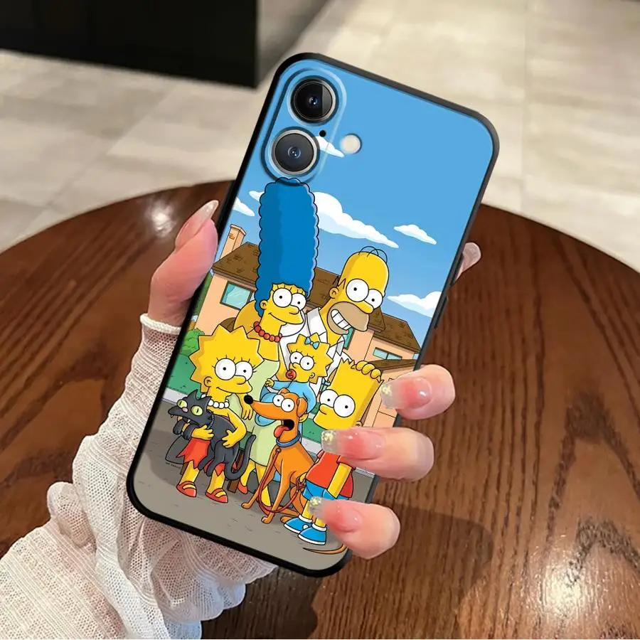 Cool Simpson Soft Back Phone Cover Case