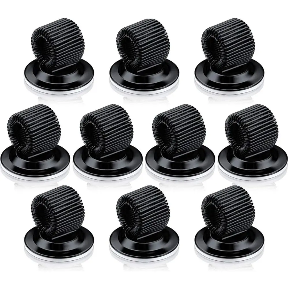 

Single Hole Spring-loaded Pen Clip Pen Insert Multifunctional Pen Holder Metal Self Adhesive Desktop Pen Clips Office Supplies