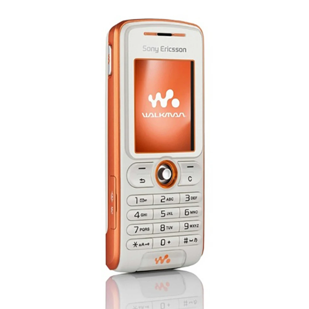 Original Sony Ericsson W200 2G Mobile Phone 1.8'' UBC 65K Colors Screen FM Radio 0.3MP GSM 900 / 1800 / 1900 w200i CellPhone 3