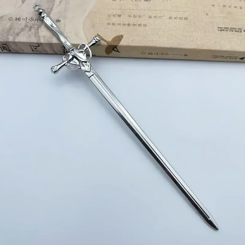 Hair Accessory Punk Metal Sword Hairpin Chinese Simple Hair Sticks For Women DIY Hairstyle Design Tools Accessories