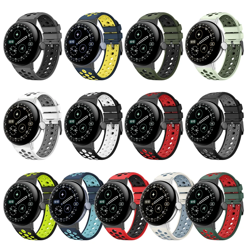 Dual-Tone Mesh Strap with Breathable Design