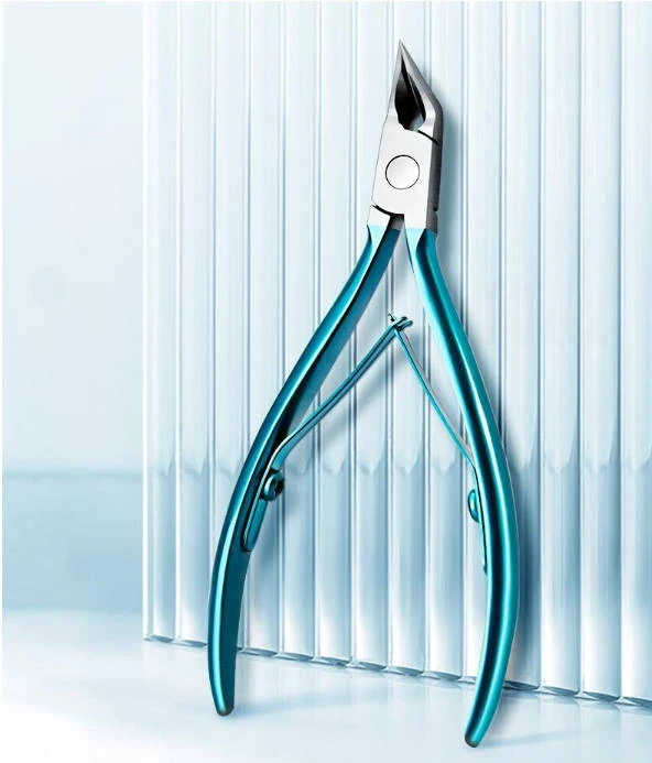 Description Picture 2 of itemNail Cutter Cuticle Nippers Profesional Ingrown Toenail Scissors Nail Clipper Pedicure Tool Dead Skin Removal Stainless Steel