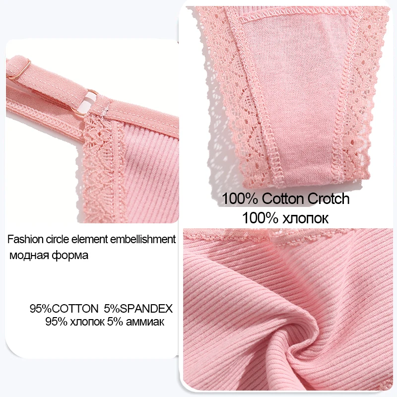 FINETOO 5PCS Set Sexy G-string Panties...
