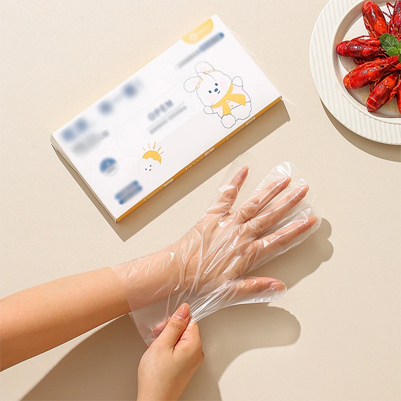 Disposable Gloves for Household Kitchen Tools, Convenient and Fast, Food Grade Disposable Kitchen Supplies
