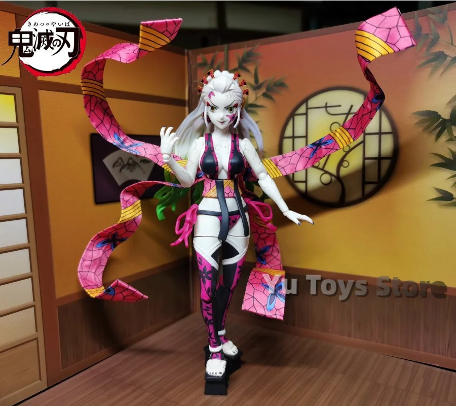 

Original 15cm Pvc Aniplex Buzzmod Demon Slayer Daki Action Anime Room Decor Figure Collectible Model Toys Birthday Gift In Stock