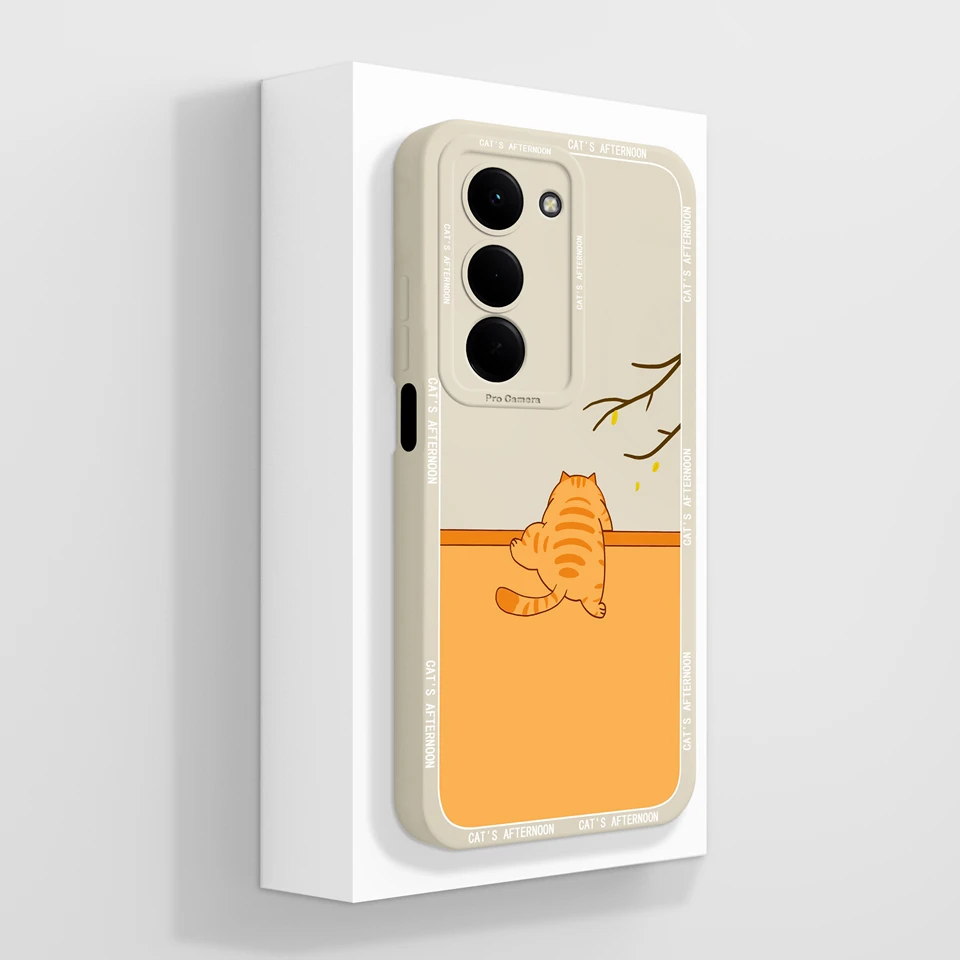 Adorable Girl Avocado Soft Back Cover - Trendy Fall Prevention Case