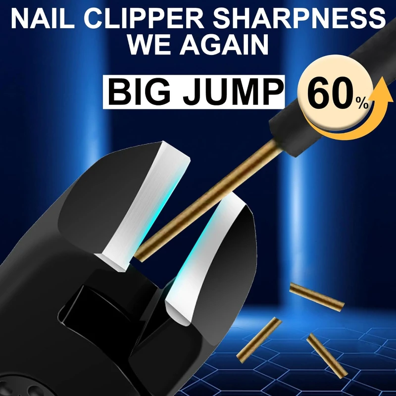 1PC Large Opening Nail Clippers Large Single Anti-Splash Portable Rustproof Nail Salon Special Tools Thick Nail Clippers Pliers 4