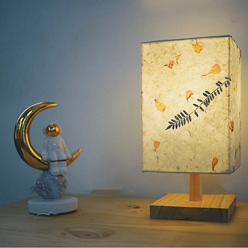 

Ancient Style Flowers and Plants Table Lamp Nightlight Handmade Home Decor DIY Material Package Birthday Valentine's Day Gift