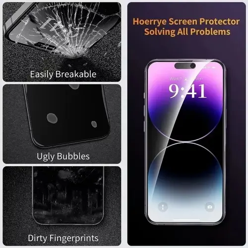 Privacy Screen Protector For iPhone 16 13 15 11 12 14 17 Pro Max Air 16e Anti-spy Glass For iPhone 13 12 Mini 7 8 16 Plus SE XR - Image 2