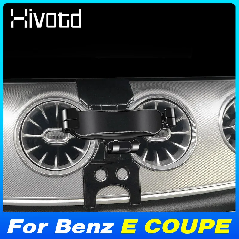 

Car 360° Rotation Mount Bracket Air Vent Smart Phone Holder Support For Mercedes Benz E COUPE 2017-2022 Interior Accessories