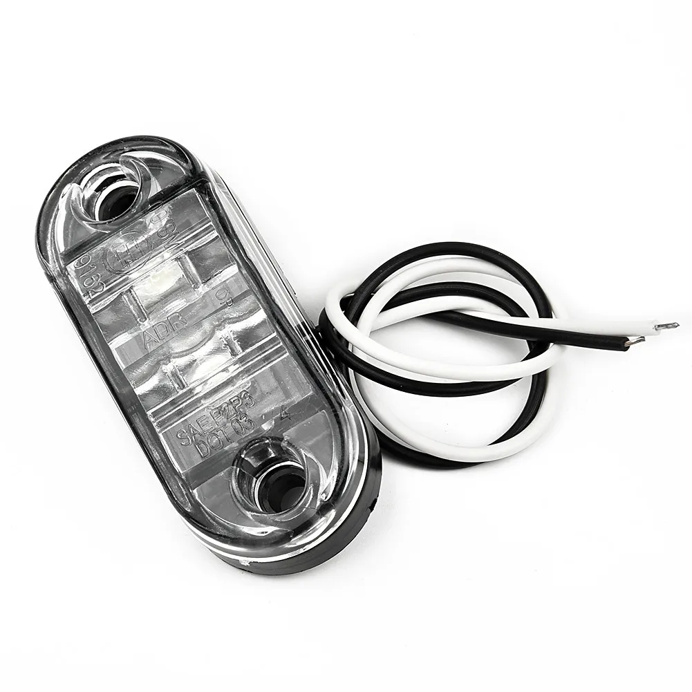 

Boats White DC 10V-30V SUV Bus Parts & Accessories Waterproof Lamps Caravan indicator wedge cars Clearance Light