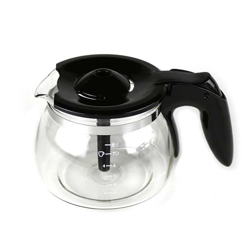 Coffee Maker Glass Jug For Philips Hd7431 Hd7432 Hd7433 Hd7434 Hd7435