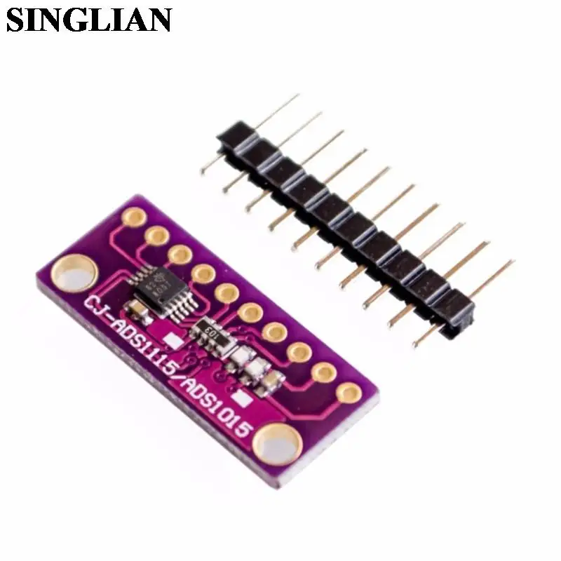 

ADS1115 16Bit ADC 4-Channel Channel Module AD Conversion Module Adjustable Amplification