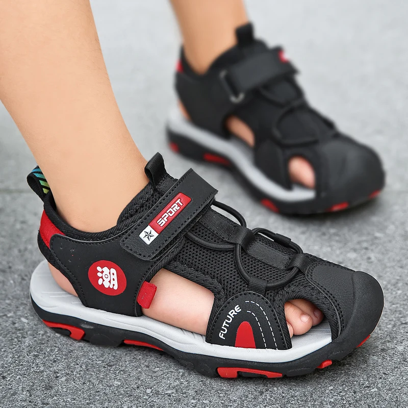 Sandalen Für Jungen - Wasserschuhe Rutschfest & Atmungsaktiv Für Sommer