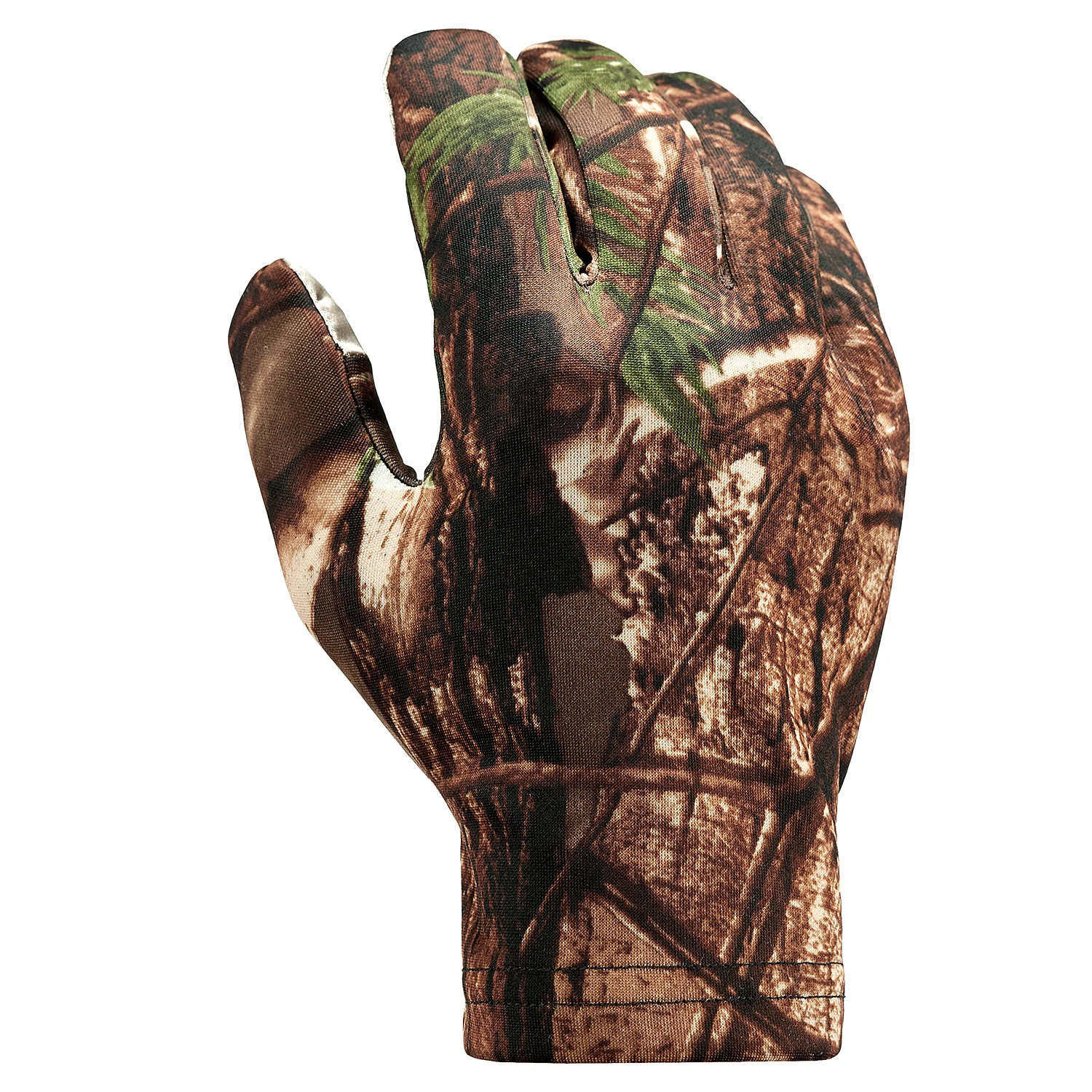 Camouflage Hunting Gloves, Thumb and Forefinger use Smart Phone Without Taking Off Gloves