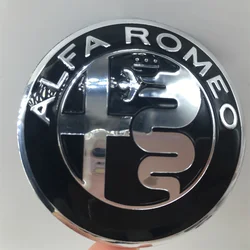 Set of 4 Premium Wheel Center Hub Cap Stickers - 6 Color Options, 40mm - 60mm, Customized Auto Accessories - 56mm stickers (Black Silver)