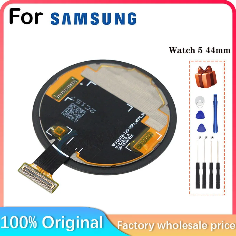 Für 1,4 Zoll amoled Samsung Galaxy Watch5 SM-R910 SM-R915 44mm Bluetooth-Version Smartwatch LCD-Bildschirm ersetzen Reparatur – Detail 7