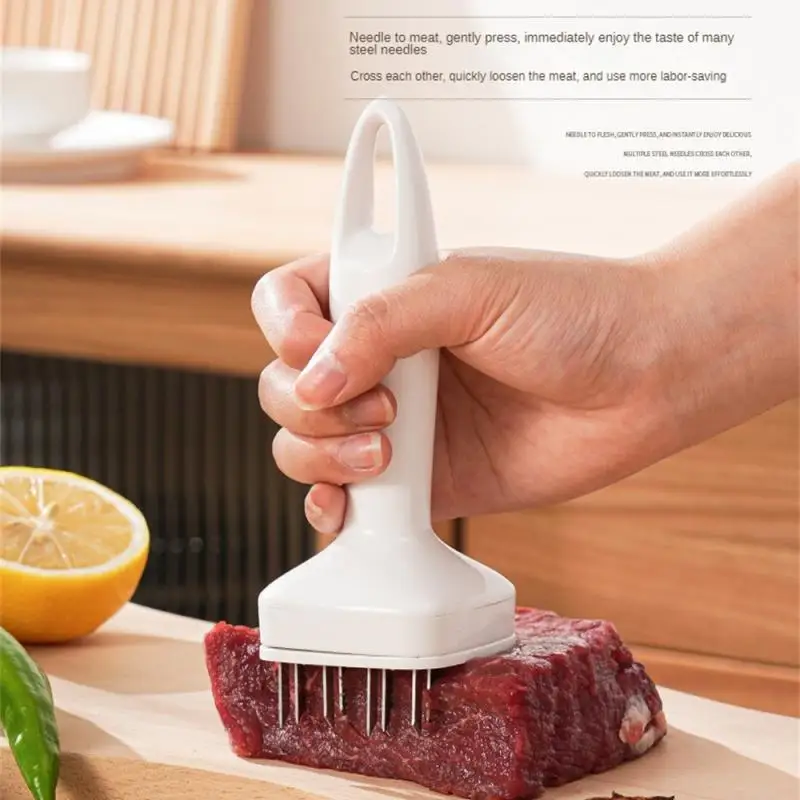 Robusto Martello Per Carne Tenero Facilità D'Uso Martello Per Carne Gadget Da Cucina Martello Per Carne Sfuso In Acciaio Inossidabile Punta Per Ago Af