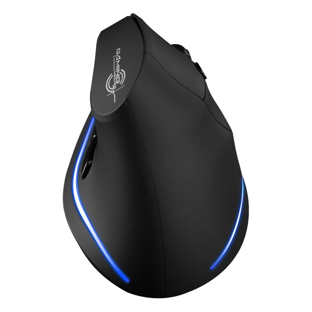 ZELOTES F-35 6 Buttons Rechargeable Wireless 2400DPI Adjustable Vertical Mouse