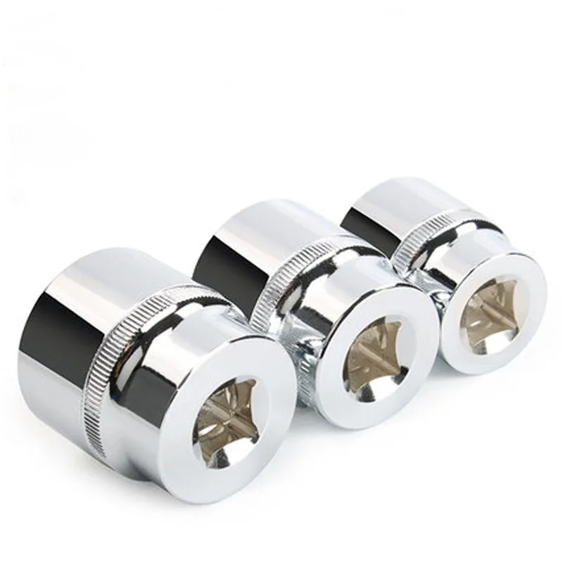 1/2inch Drive 12 Point Wrench Head CR-V Alloy Mirror Rustproof Ratchet Wrench Socket 8-36mm Short Torx Socket For Nut Removal 3