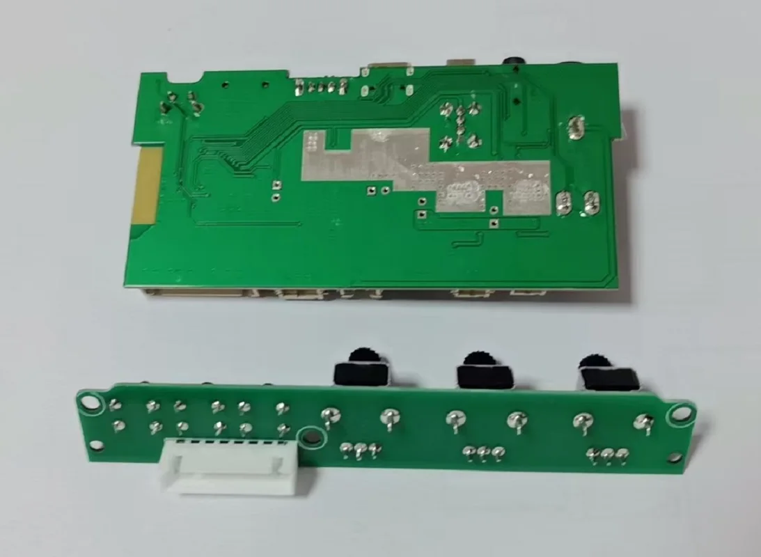 Bluetooth TWS Multi functional 7-color karaoke microphone speaker PCBA7.4V 12W * 2 karaoke amplifier board mini audio module kit