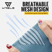WRELS Sweatband for Men and Women Wide Sweat Band Yoga Band No-Slip Workout Headbands  Wicks Moisture Headband - Image 2