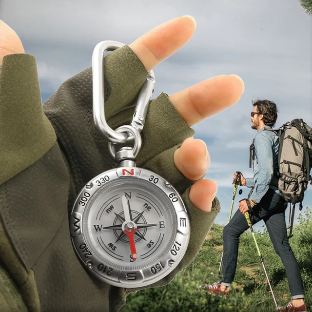 Mini Pocket Camping Compass 5