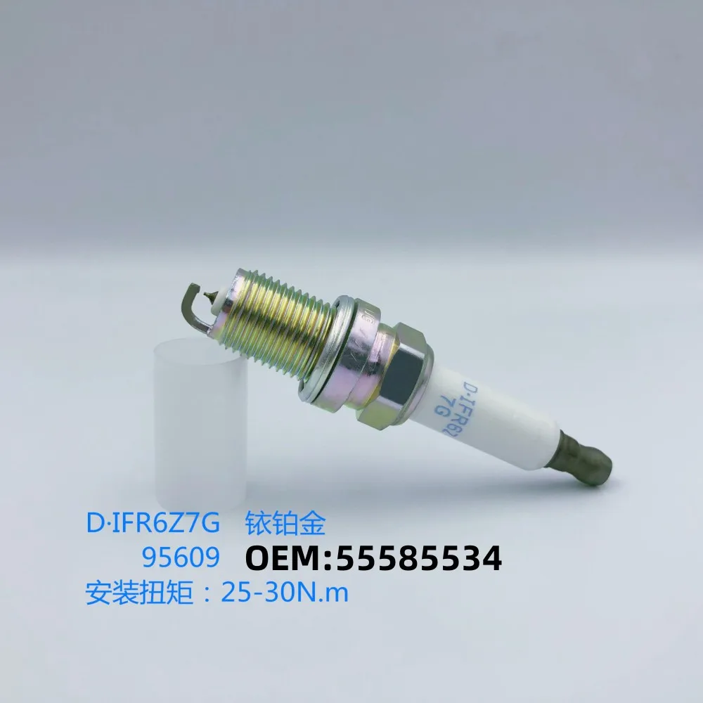 

4pcs 55585534 IFR6Z7G 95609 Iridium Platinum Spark Plug For Buick KE Regal Chevrolet Malibu Cruze 1.6THaval H8H9 2.0T Baojun630