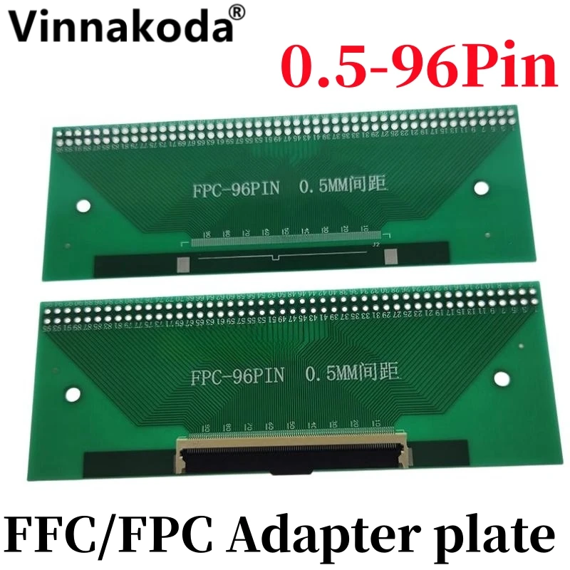 Turn FFC/FPC-96PIN adapter board into 2.54 Straight insert and weld the soft row cable adapter board of the 0.5 pitch seat test jc v1se pro1000s arpiece speaker flex cable receiver detection board test sensor for ip 8 x xs 11 13 14 pro max truetone repair